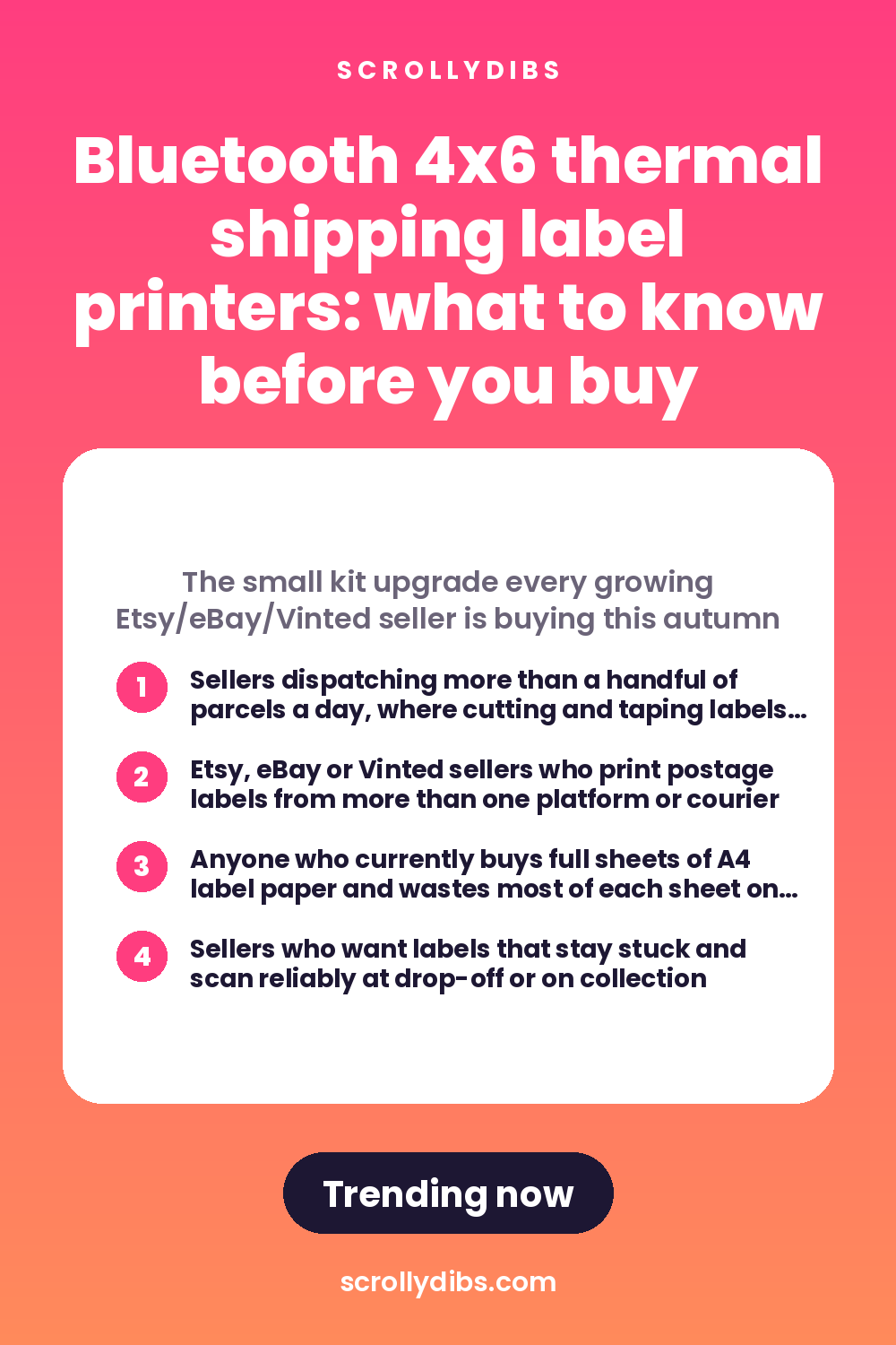 Bluetooth 4x6 thermal shipping label printers: what to know before you buy