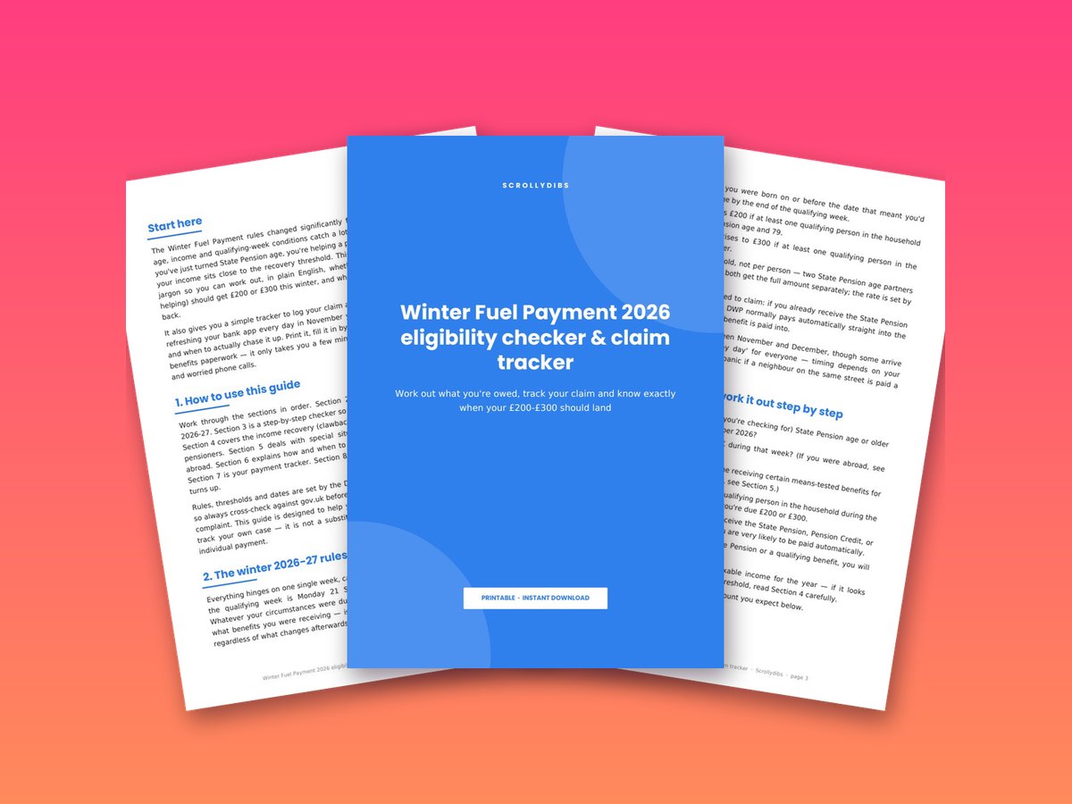 Winter Fuel Payment 2026 eligibility checker & claim tracker